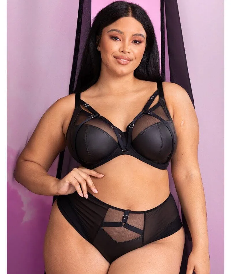 Curvy Kate Enclose Balcony Side Support Bra - Black