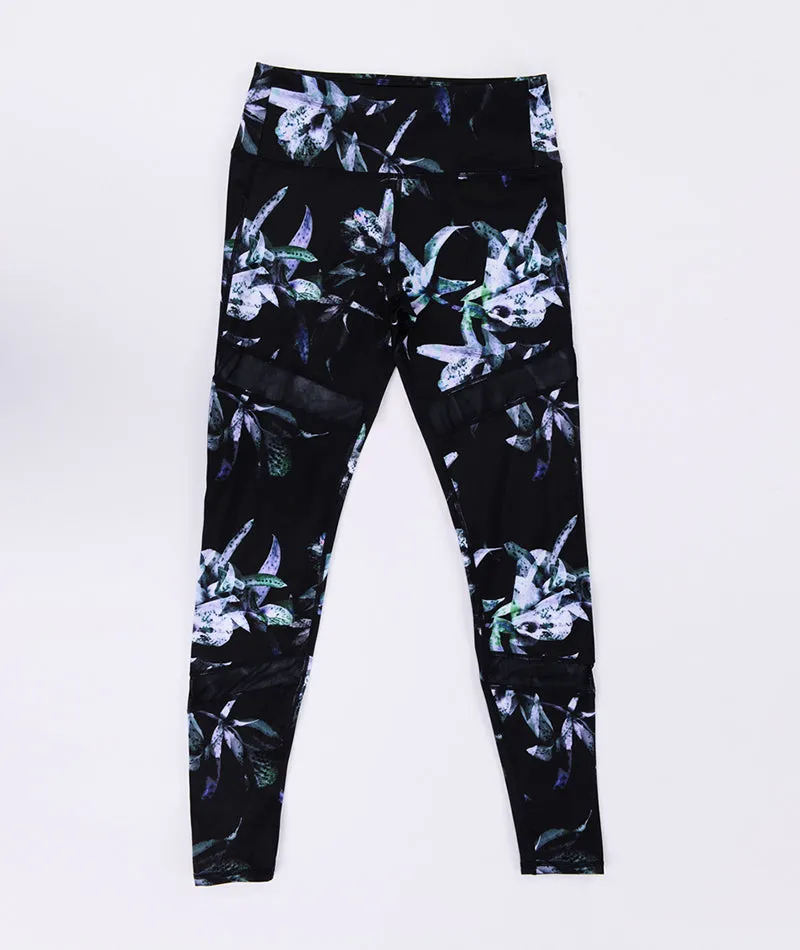 Custom Gym Leggings Mesh YS9311WA
