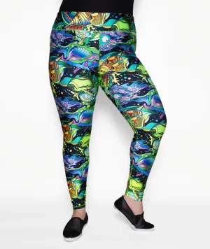 Custom Plus Size Yoga Leggings YS9320W
