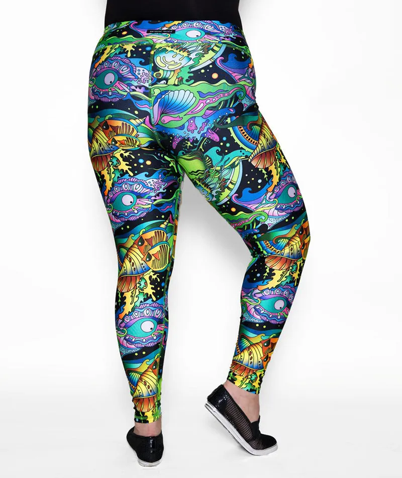 Custom Plus Size Yoga Leggings YS9320W