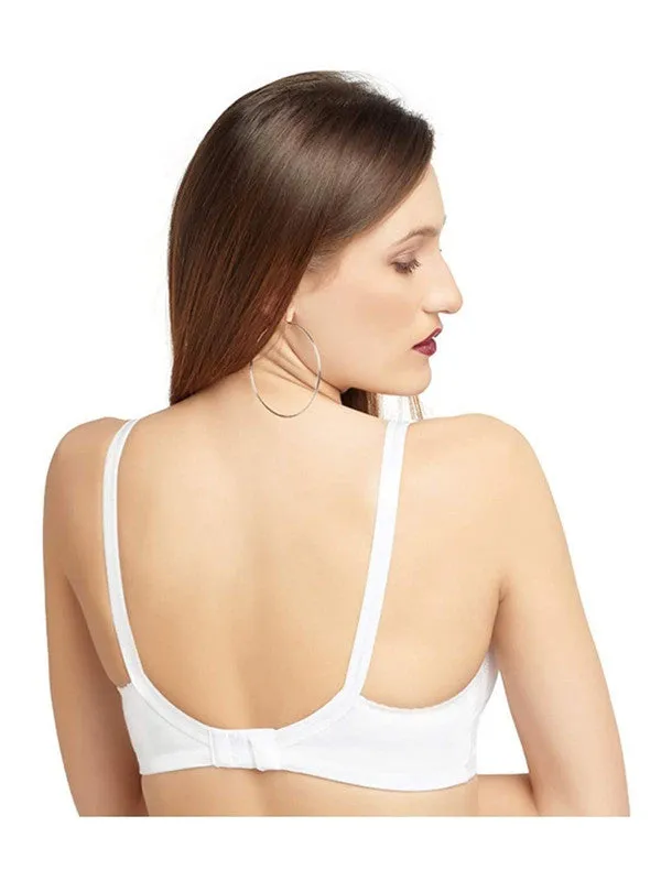 Daisy Dee White Non Padded Non Wired Full Coverage Bra NCHRESMA-White