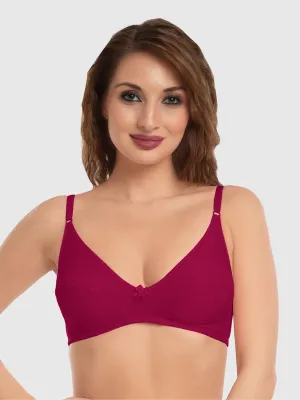 Daisy Dee Wine Non Padded Non Wired Full Coverage Everyday bra NLU-Wine