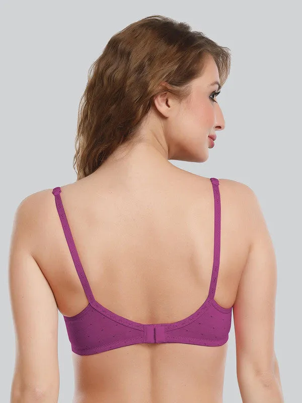Daisy Dee Wine Non Padded Non Wired Full Coverage Everyday bra NLU-Wine