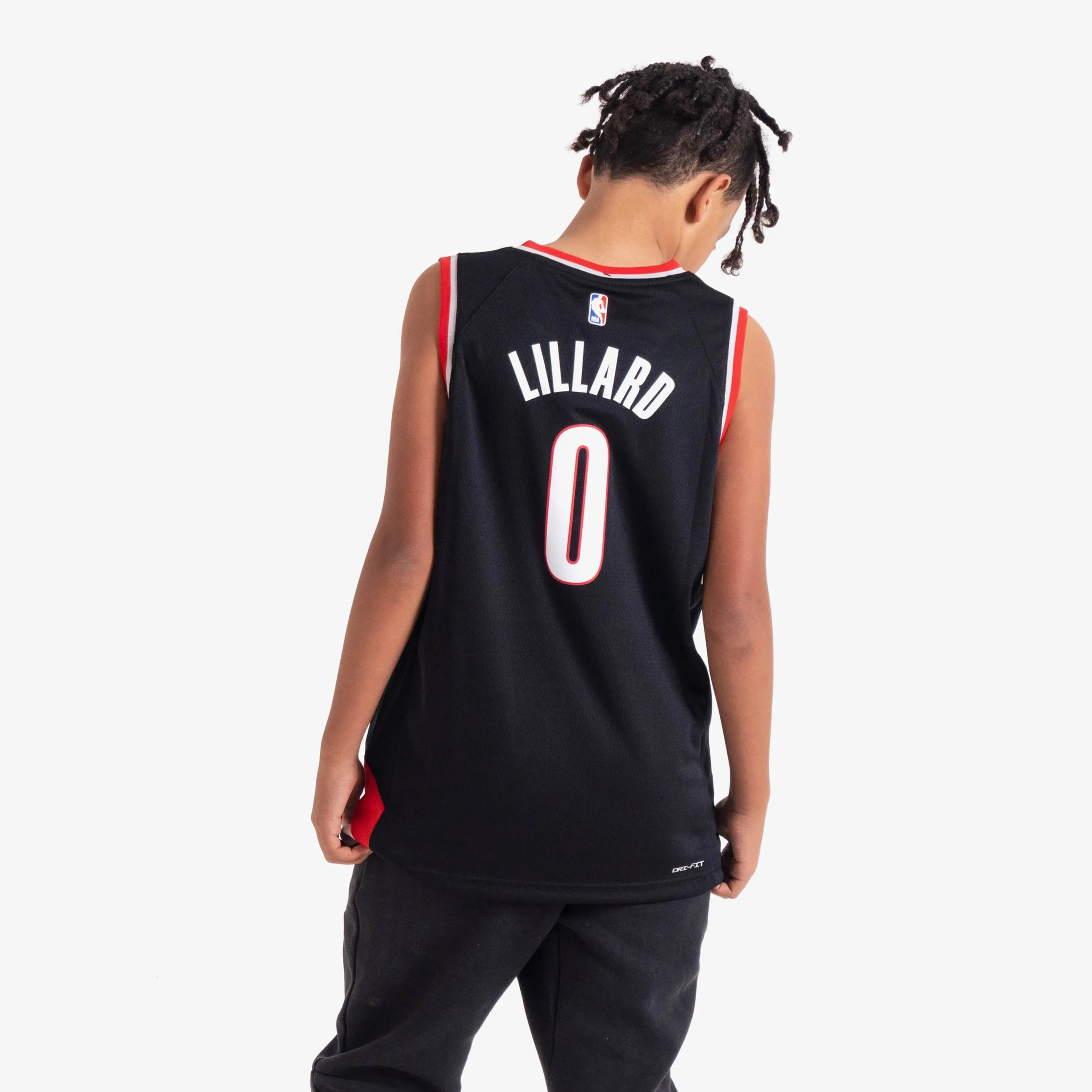 Damian Lillard Portland Trail Blazers 2024 Icon Edition Youth NBA Swingman Jersey