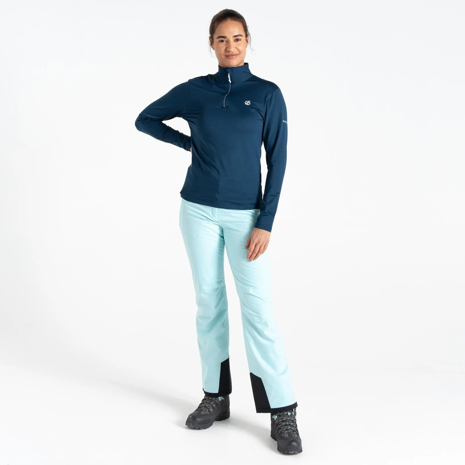 Dare 2b Womens Lowline 1/4 Zip Midlayer - Pink