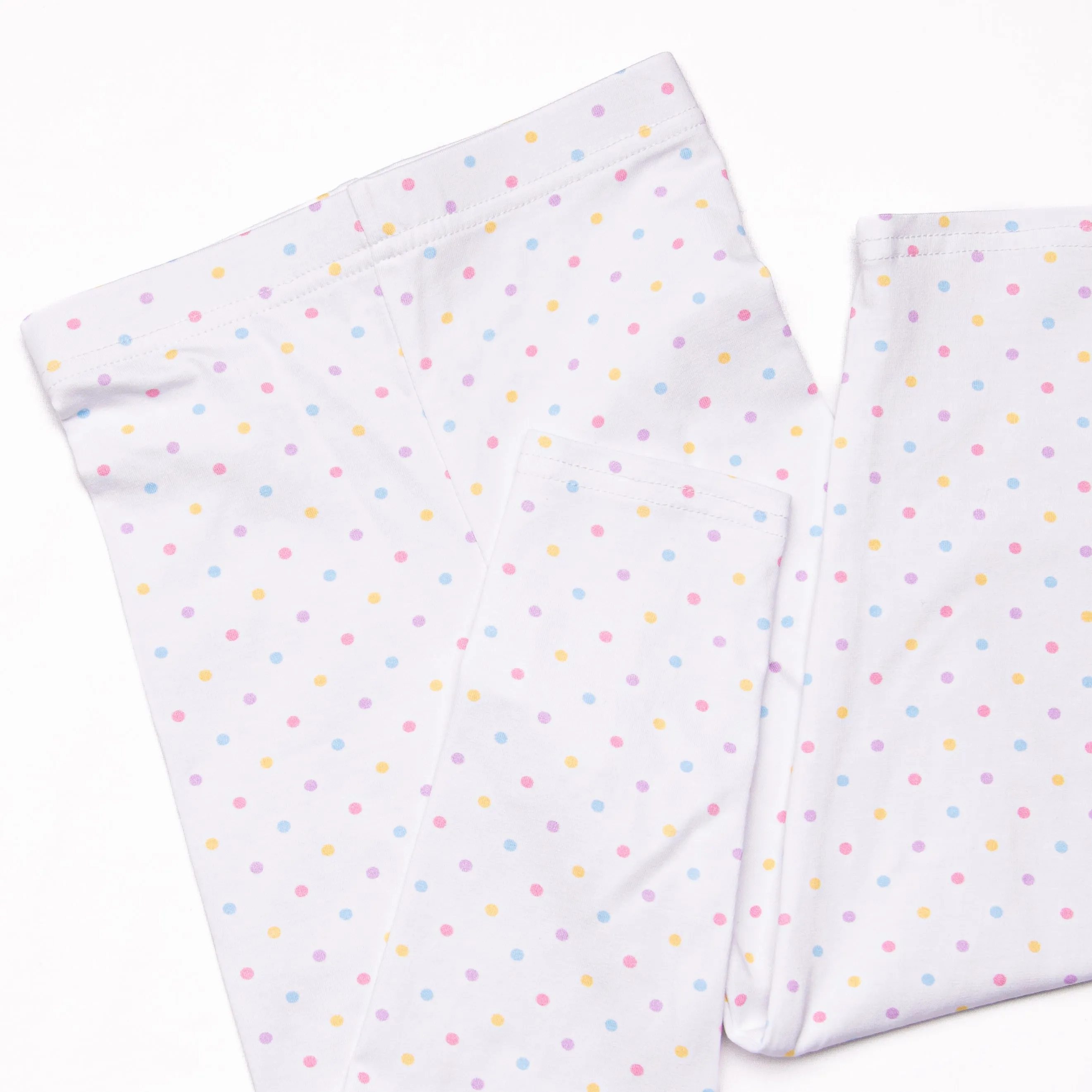 Darling Dots Legging Set, Purple