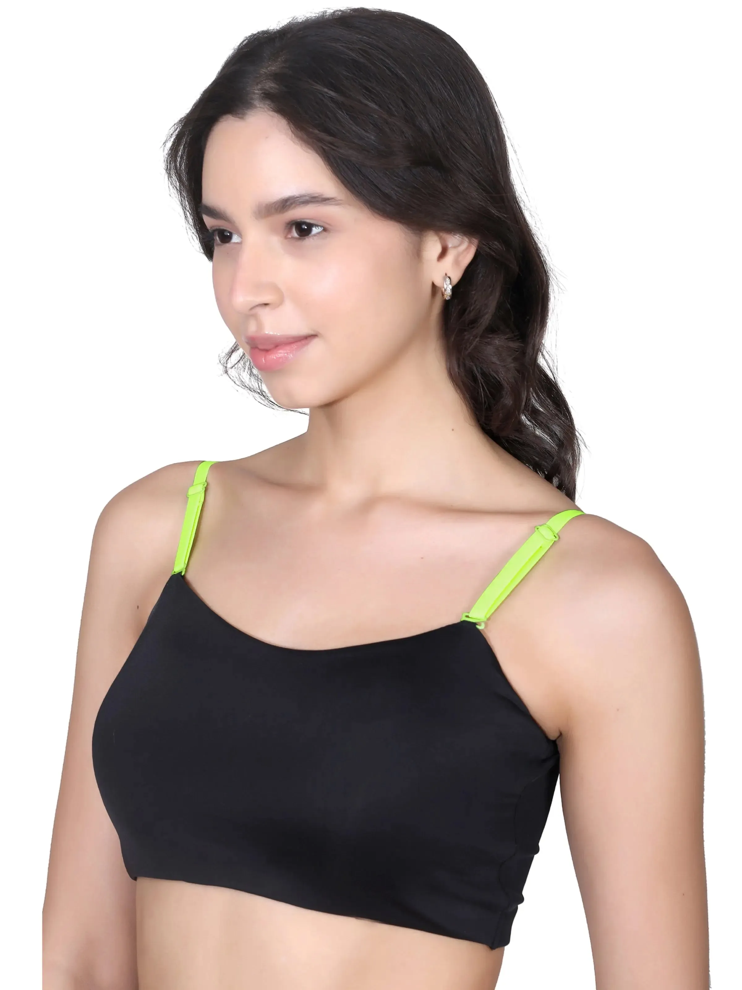 D'chica Assorted Adjustable Cotton Bra Strap | Durable Straps for Bra Pack of 1