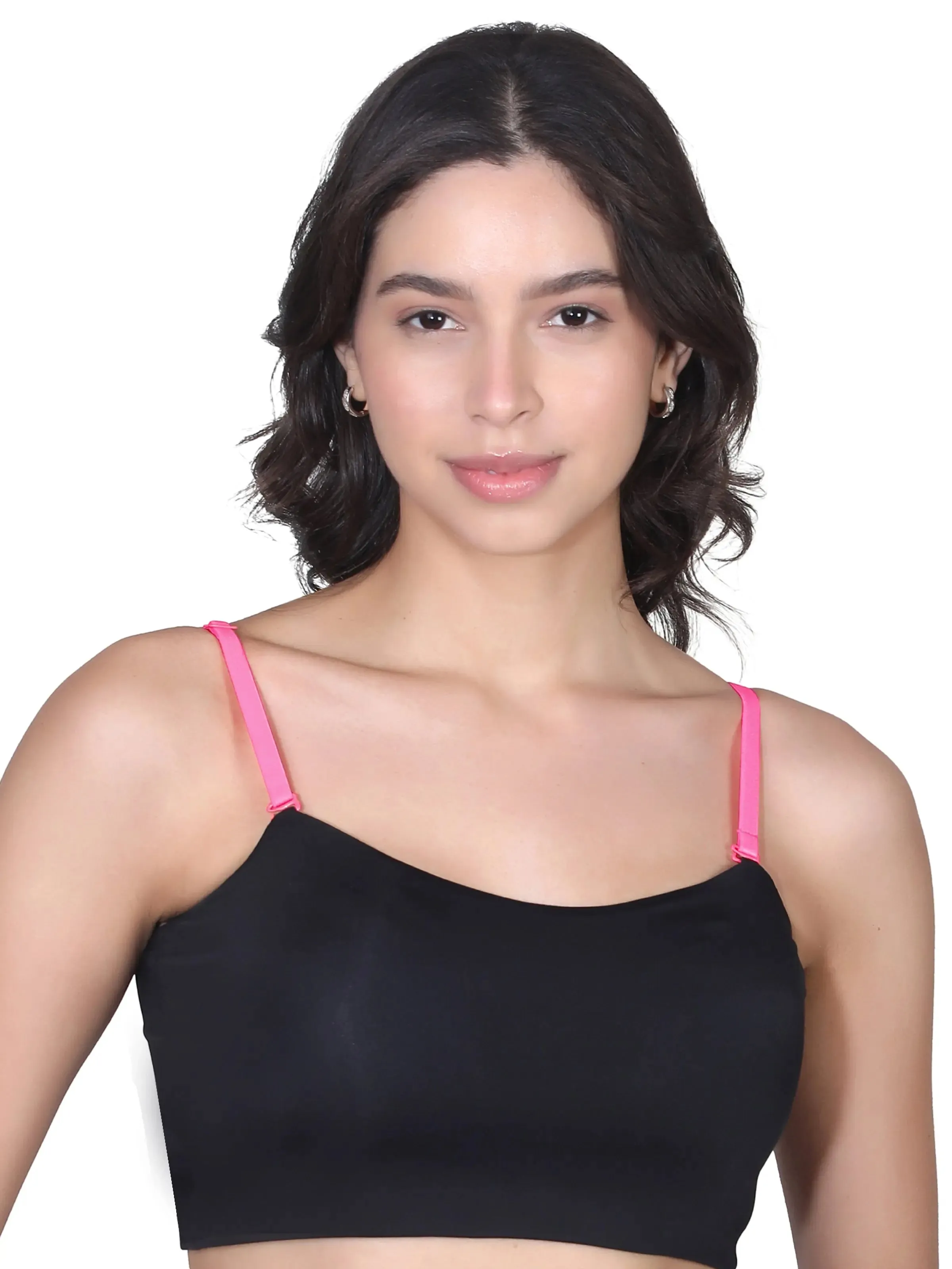 D'chica Assorted Adjustable Cotton Bra Strap | Durable Straps for Bra Pack of 1