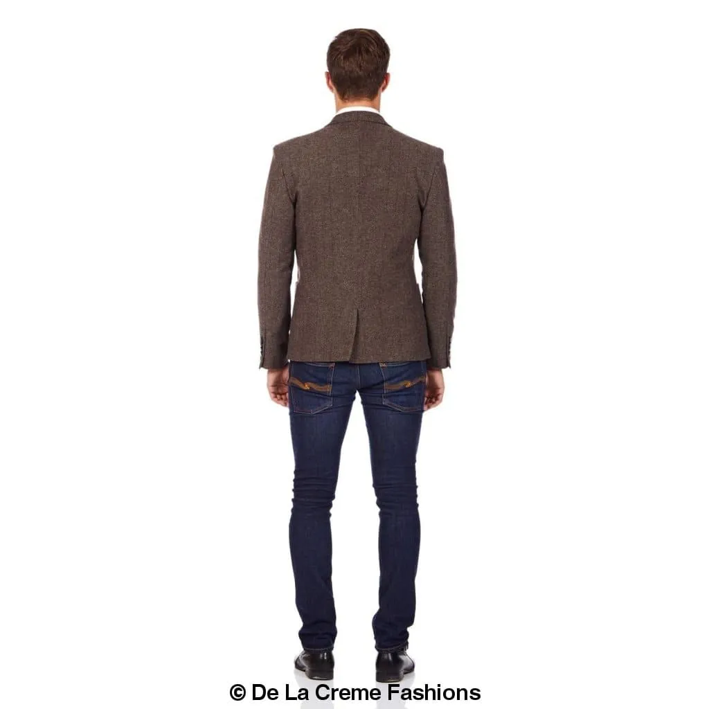 De La Creme MAN - Mens Wool Blend Blazer