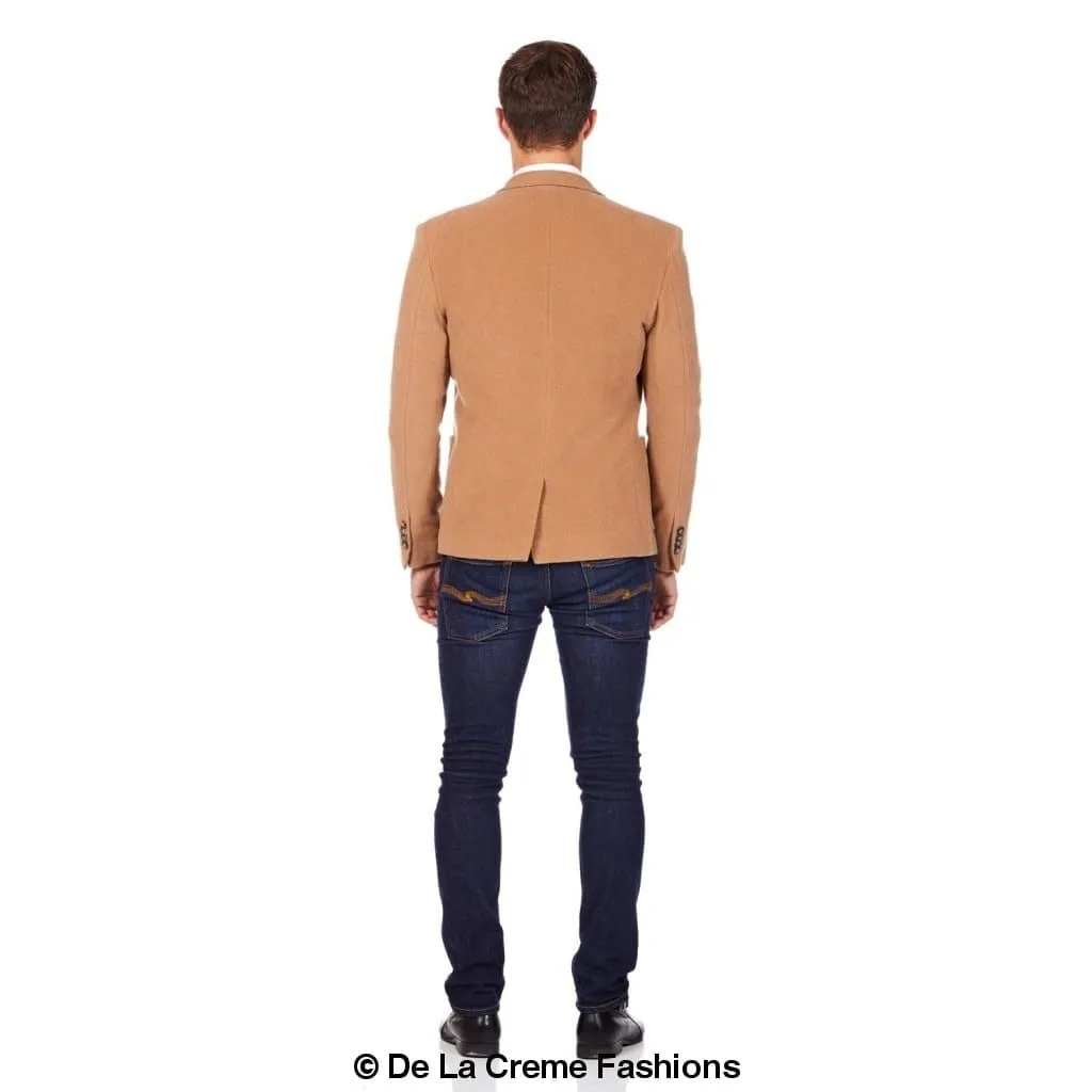 De La Creme MAN - Mens Wool Blend Blazer