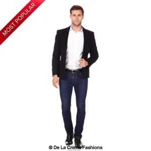 De La Creme MAN - Mens Wool Blend Blazer
