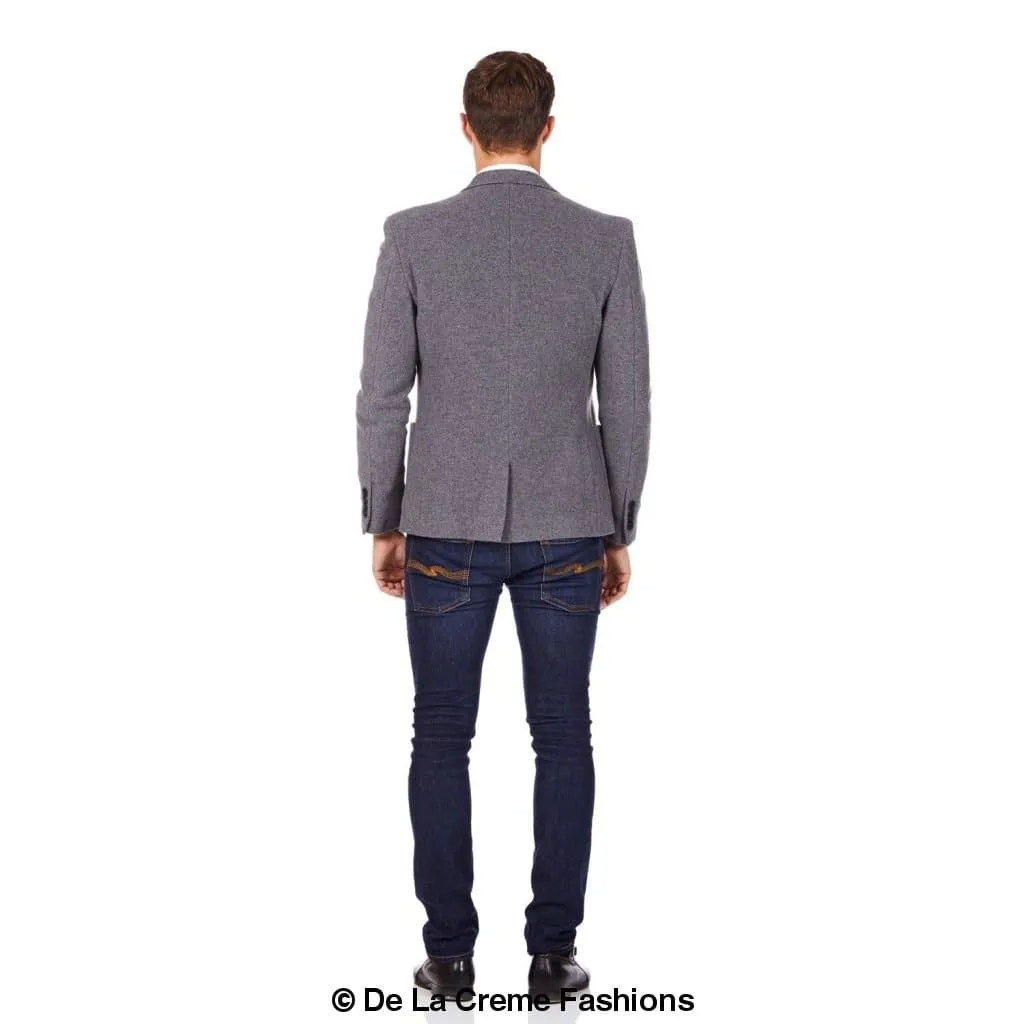 De La Creme MAN - Mens Wool Blend Blazer