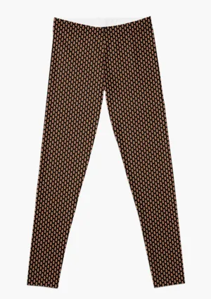 Designer Leggings - Hot Fig