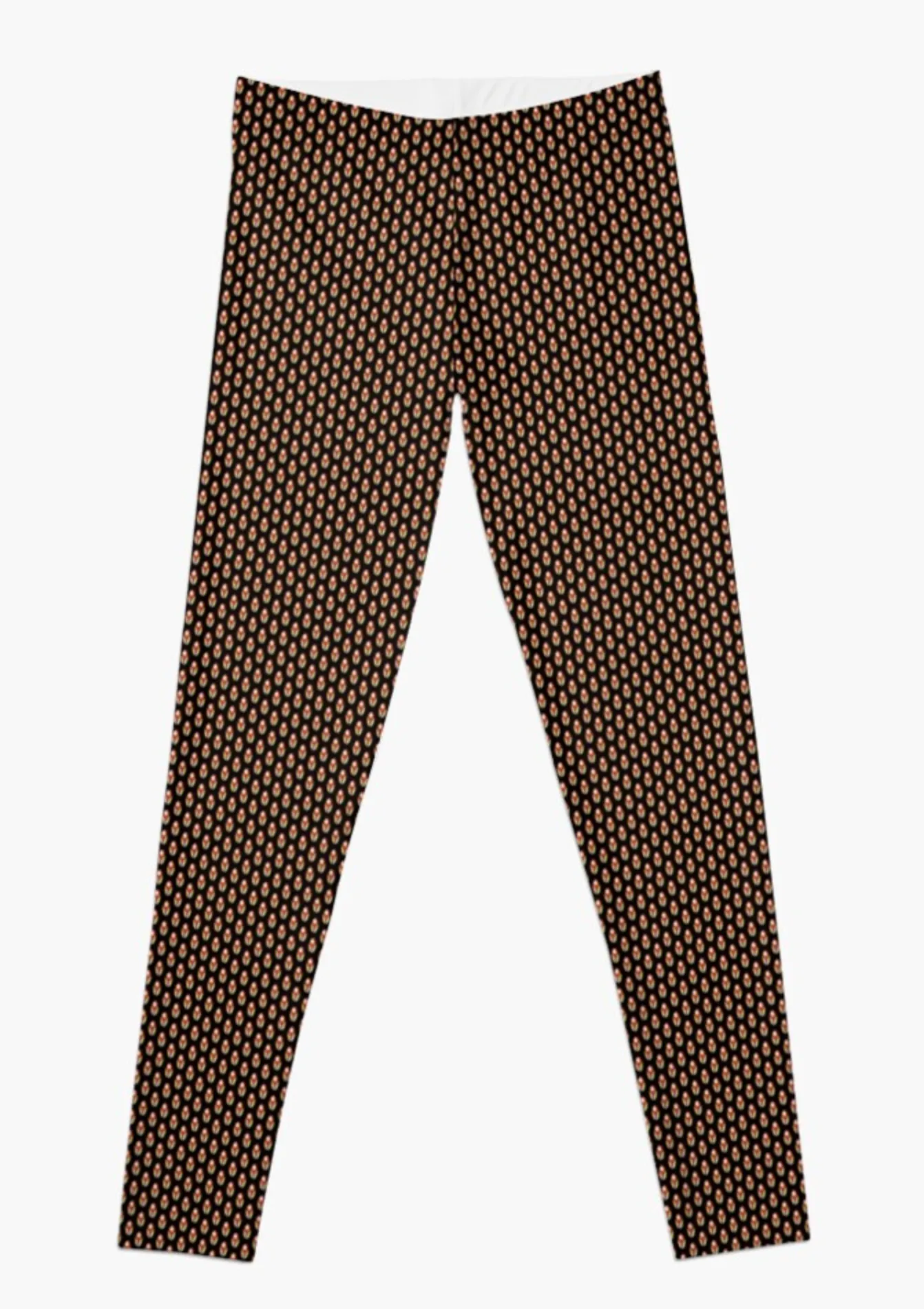 Designer Leggings - Hot Fig