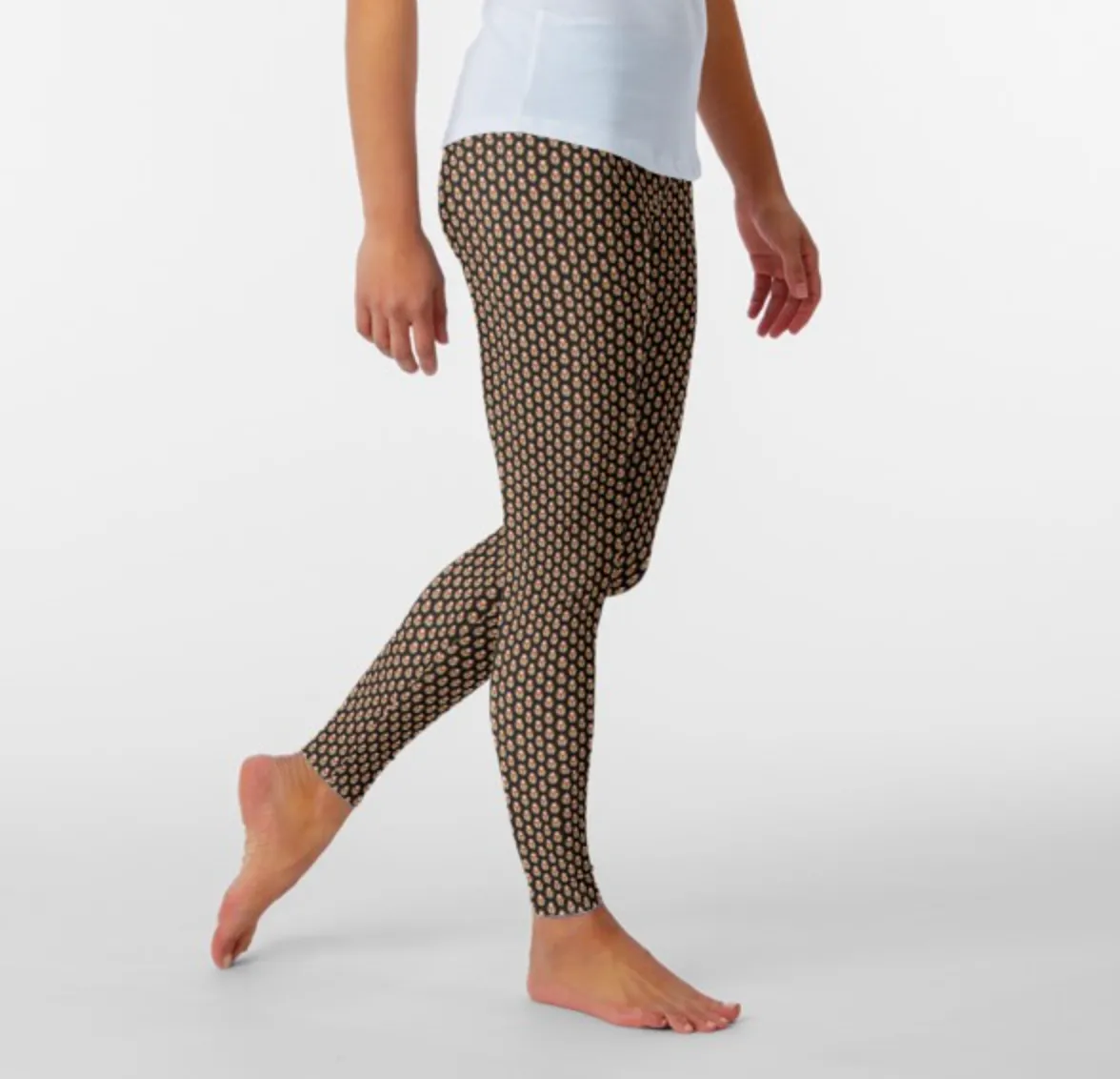 Designer Leggings - Hot Fig