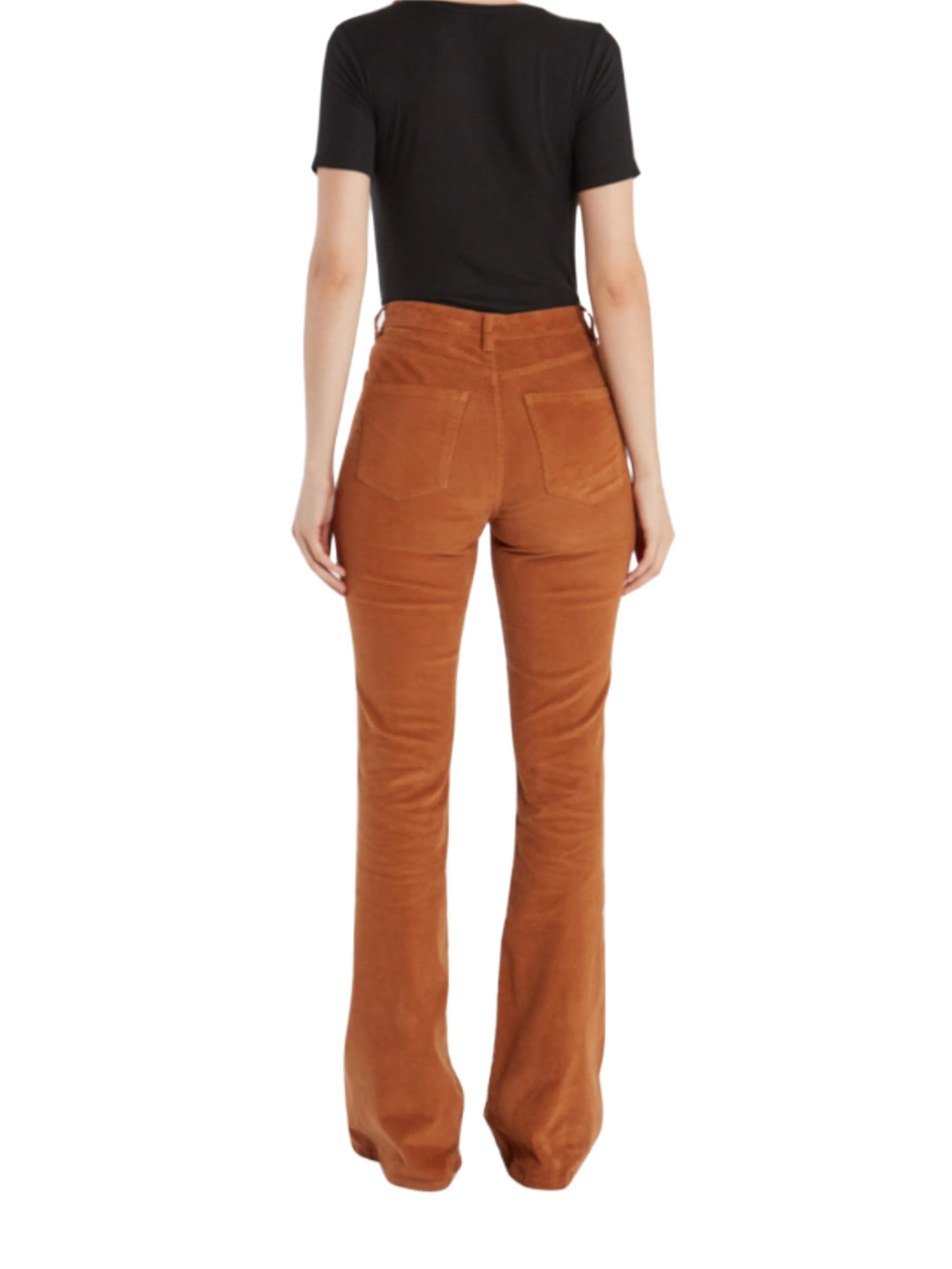 DL1961 Women's Marigold Rachel High Rise Instasculpt Flare Pants Size 26 NWT