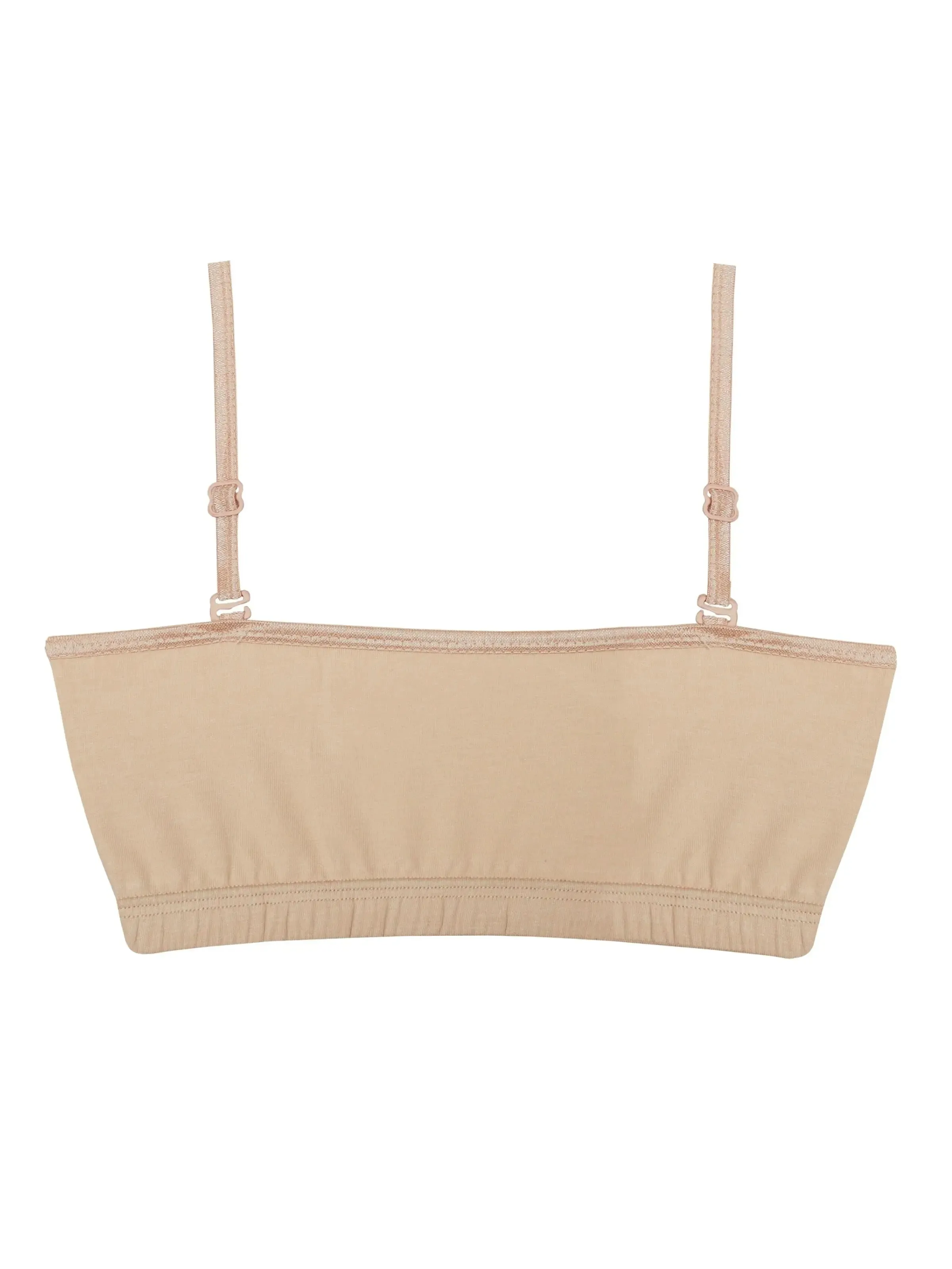 DOUBLE-LAYER THIN STRAP COTTON ATHLETIC BRAS | NON-PADDED BEGINNER BRA | SKIN