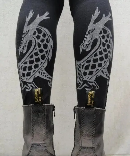Dragon Organic Cotton Leggings