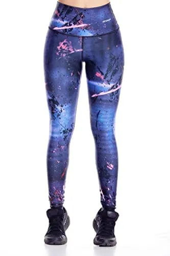 Drakon Leggings Women´s Activewear Workout Pants Printed Compression Pants Yoga Tights