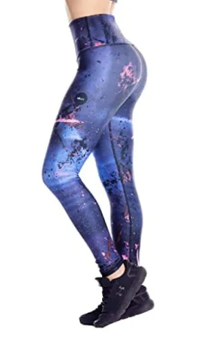 Drakon Leggings Women´s Activewear Workout Pants Printed Compression Pants Yoga Tights