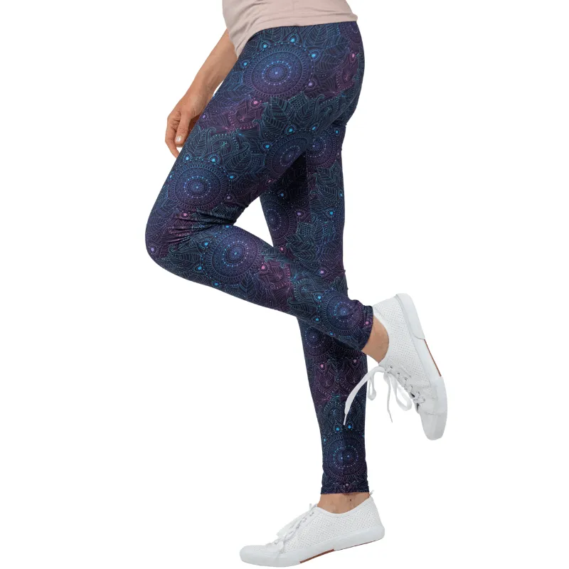 Druzy Mandala Deluxe Leggings