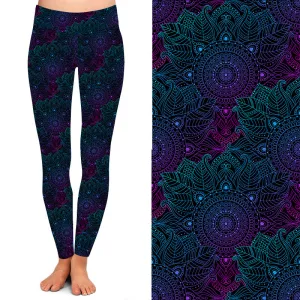 Druzy Mandala Deluxe Leggings
