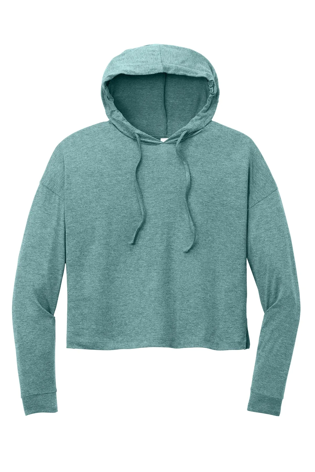 DT1390L District Women’s Perfect Tri Midi Long Sleeve Hoodie