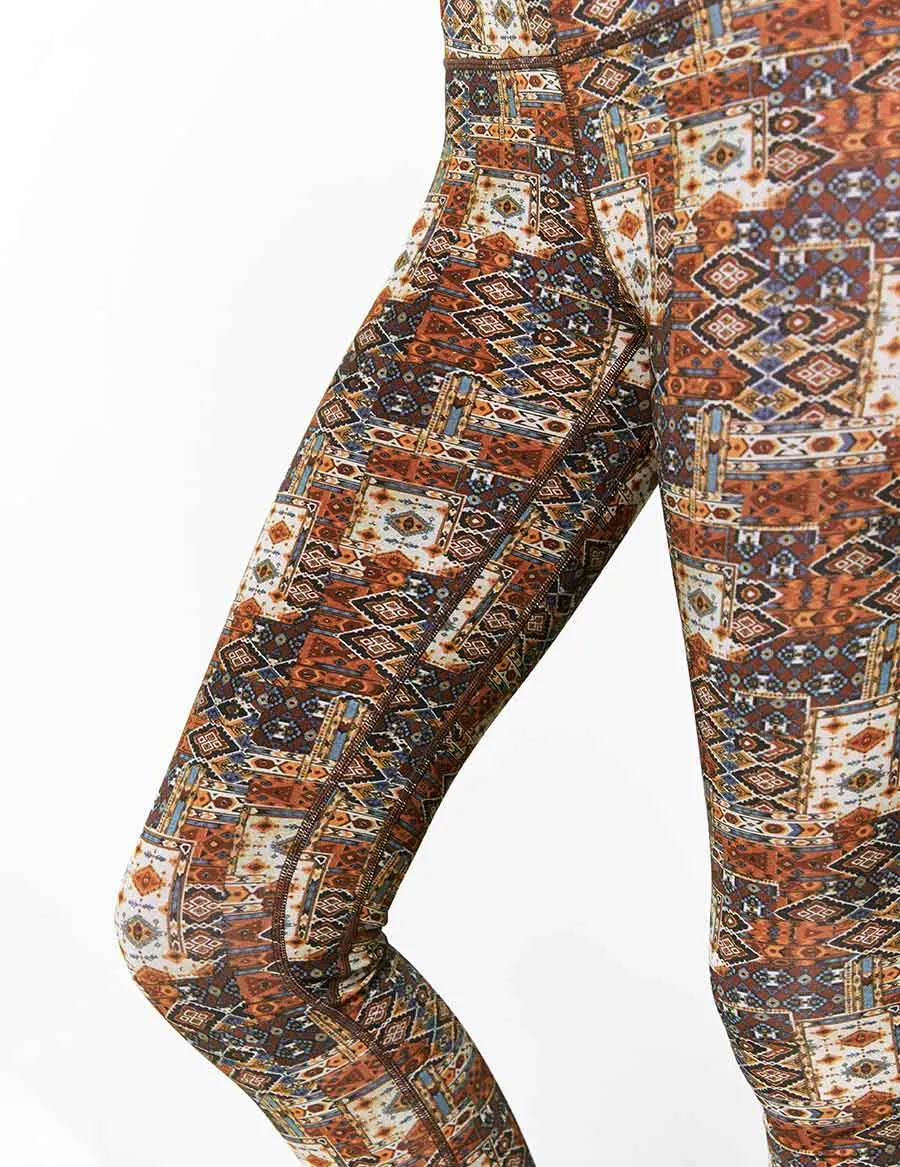 easyoga LA-VEDA Chummy Core Tight1 - FB9 Antique Rug