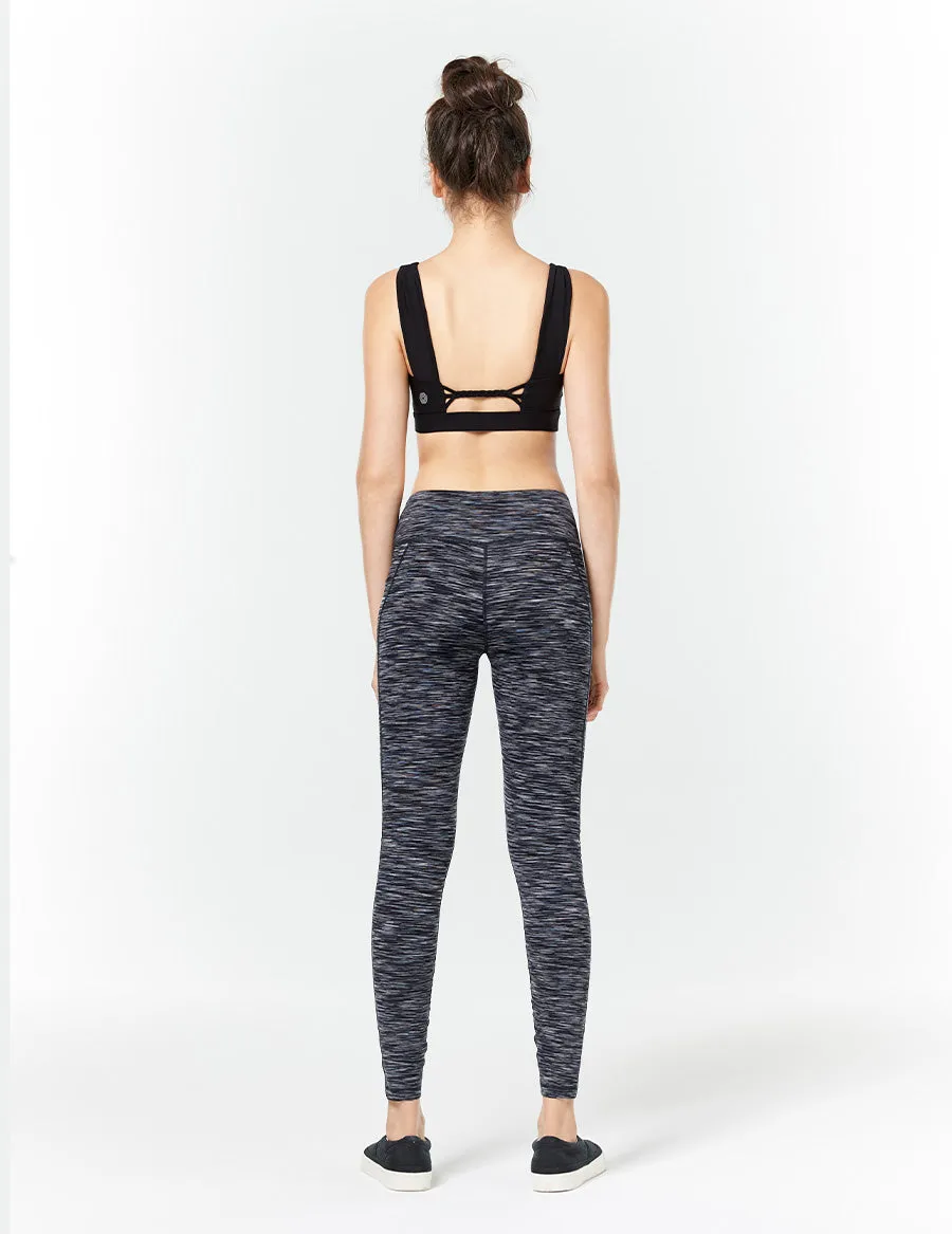 easyoga LA-VEDA Espiral Twinning Bra - L1 Black