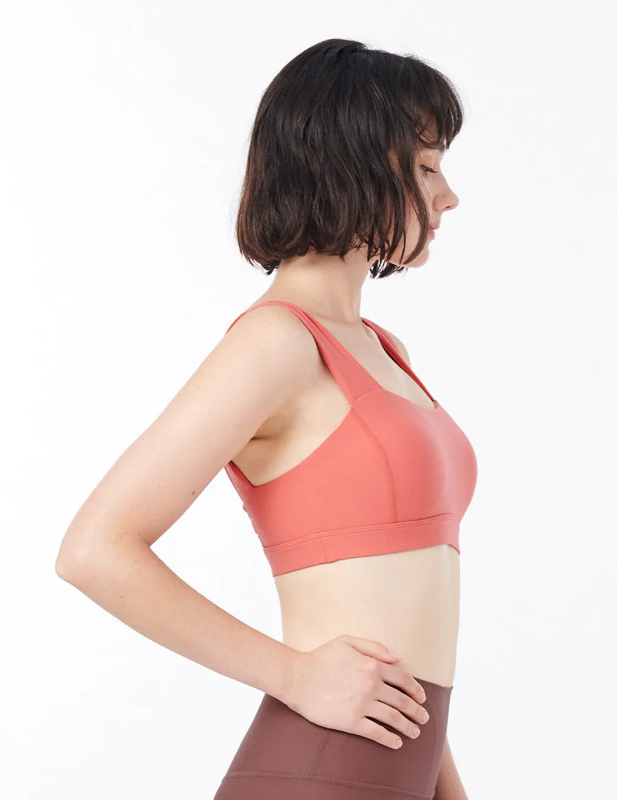 easyoga LA-VEDA Espiral Twinning Bra1 - R25 Jellyfish Orange