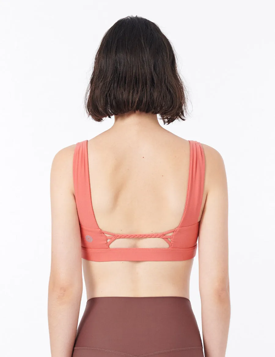 easyoga LA-VEDA Espiral Twinning Bra1 - R25 Jellyfish Orange