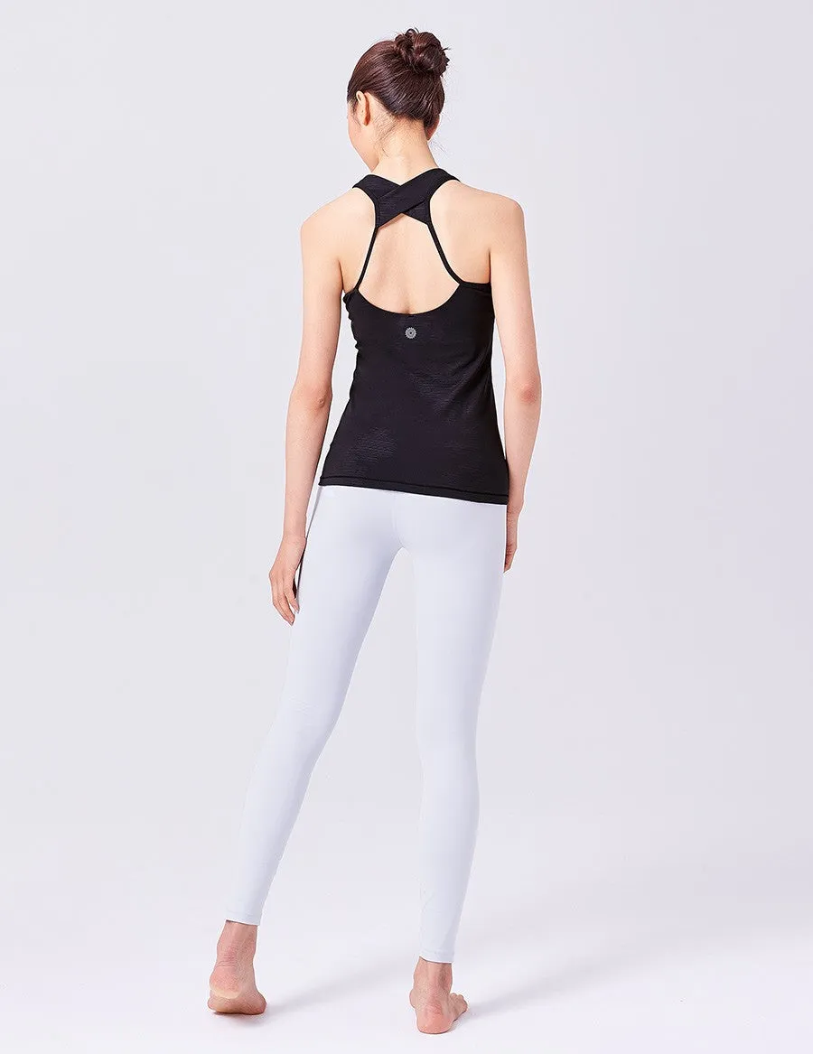 easyoga LA-VEDA Twiggy Core Pants - A5 Light Gray