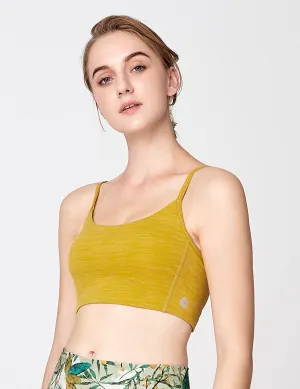 easyoga Lespiro Brace Up Bra - M35 Mustard jute