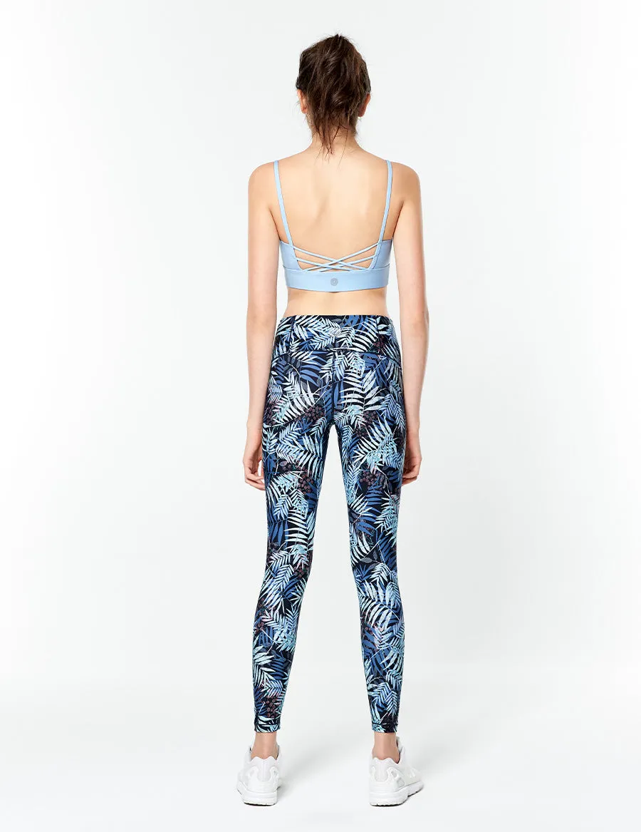 easyoga LESPIRO Glamglow Bra - B33 Powder Blue