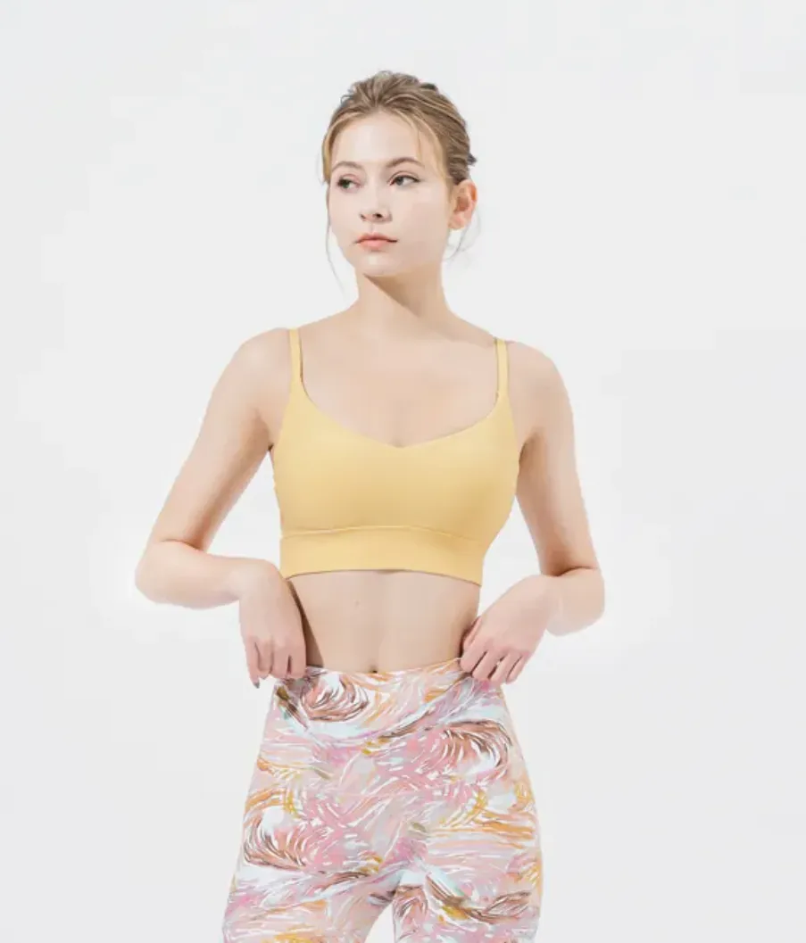 easyoga Lespiro Pure Bra - O12 Grapefruit Orange