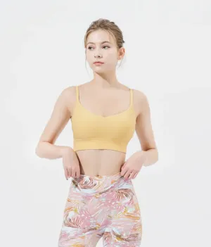 easyoga Lespiro Pure Bra - O12 Grapefruit Orange