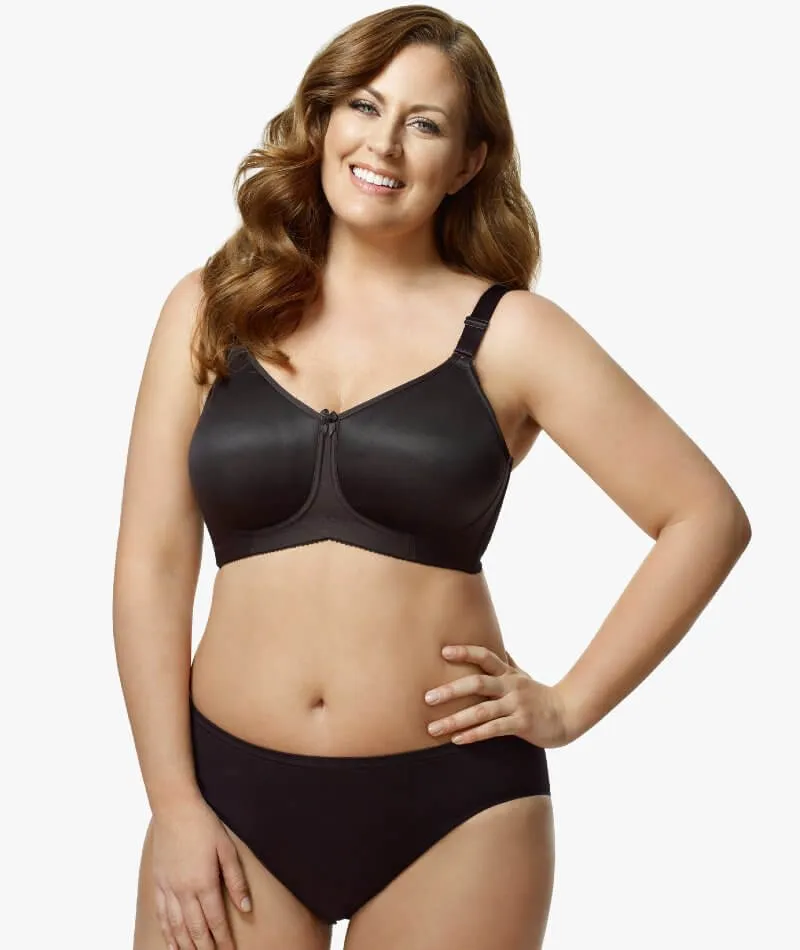 Elila Molded Spacer Wire-Free Bra - Black