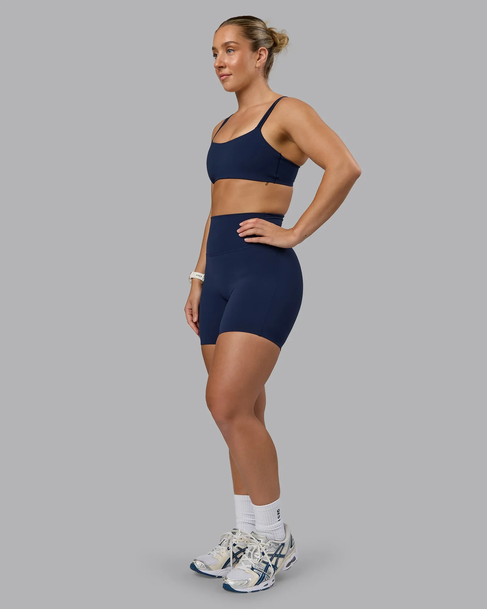 Elixir Mid Short Tight - Future Navy