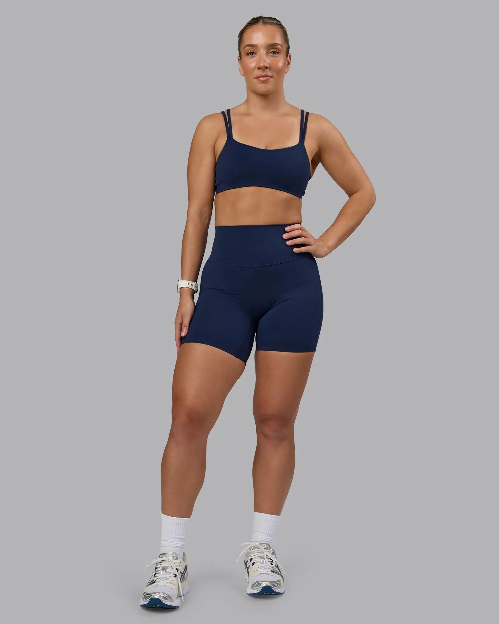 Elixir Mid Short Tight - Future Navy