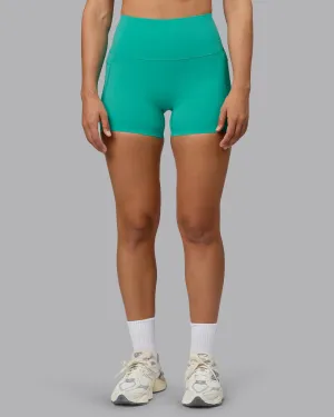 Elixir X-Short Tights With Pockets - Atlantis