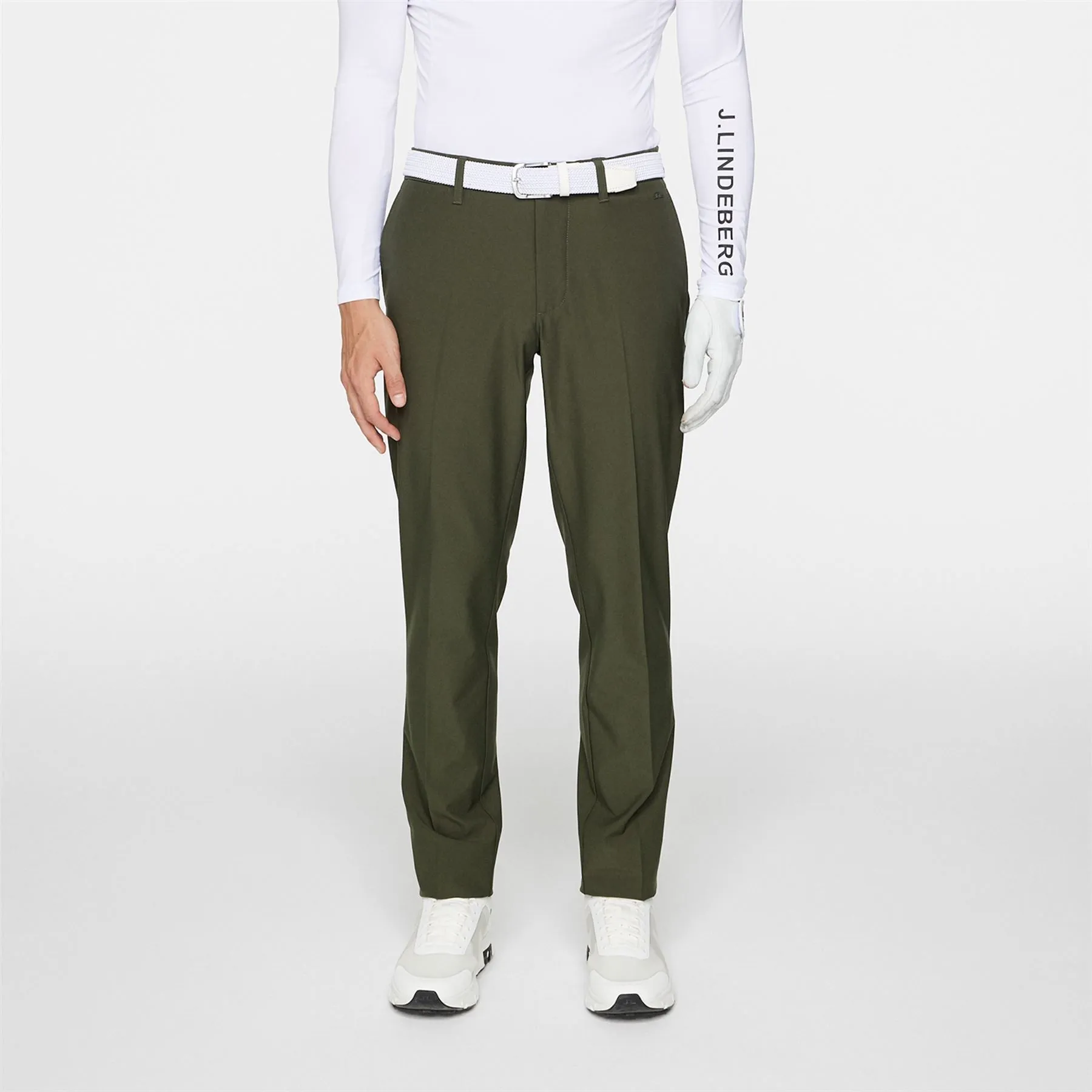Ellott Micro High Stretch Pants Forest Green