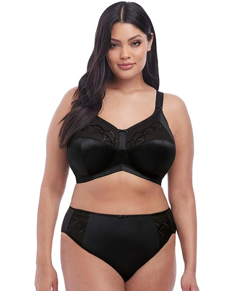Elomi Cate Soft Cup Wire-Free Bra - Black