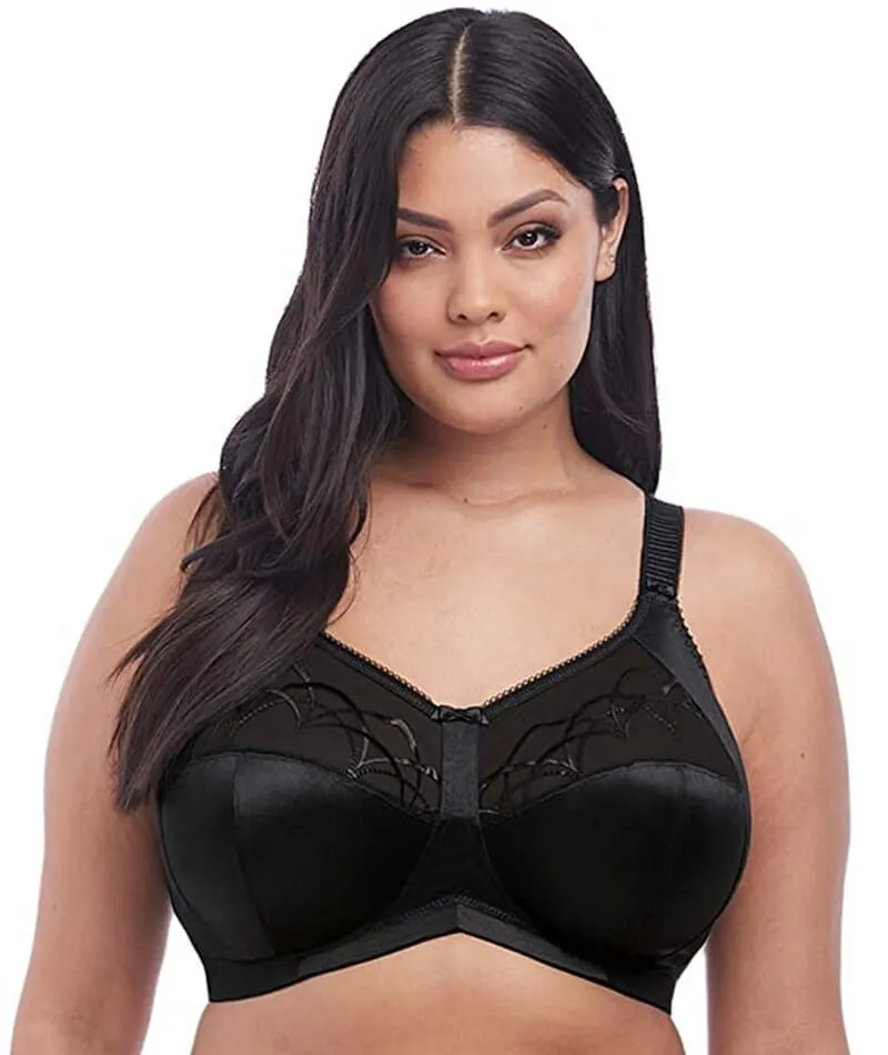 Elomi Cate Soft Cup Wire-Free Bra - Black