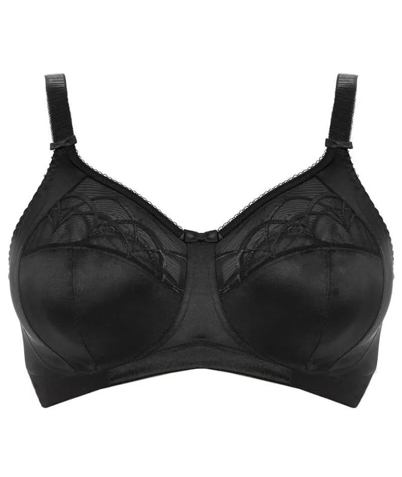 Elomi Cate Soft Cup Wire-Free Bra - Black