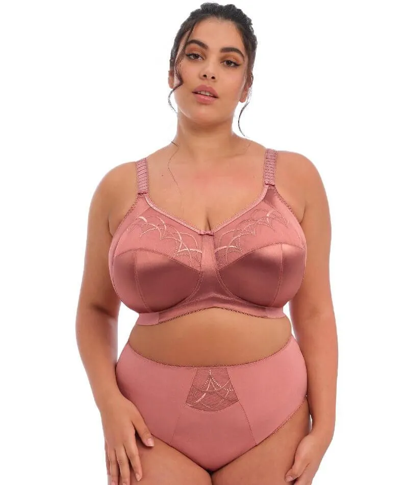 Elomi Cate Soft Cup Wire-free Bra - Rosewood