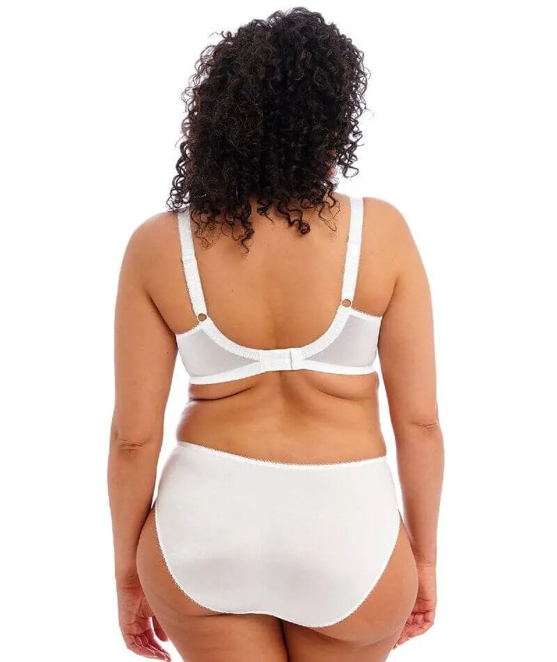 Elomi Cate Underwired Full Cup Banded Bra - White