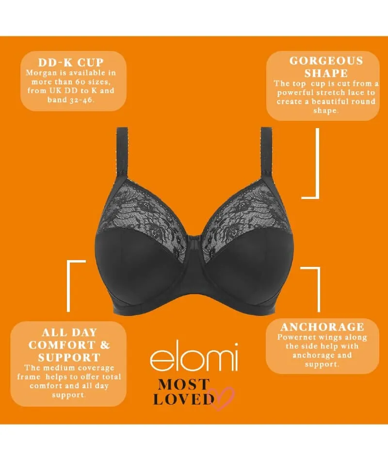 Elomi Morgan Underwired Bra - Black