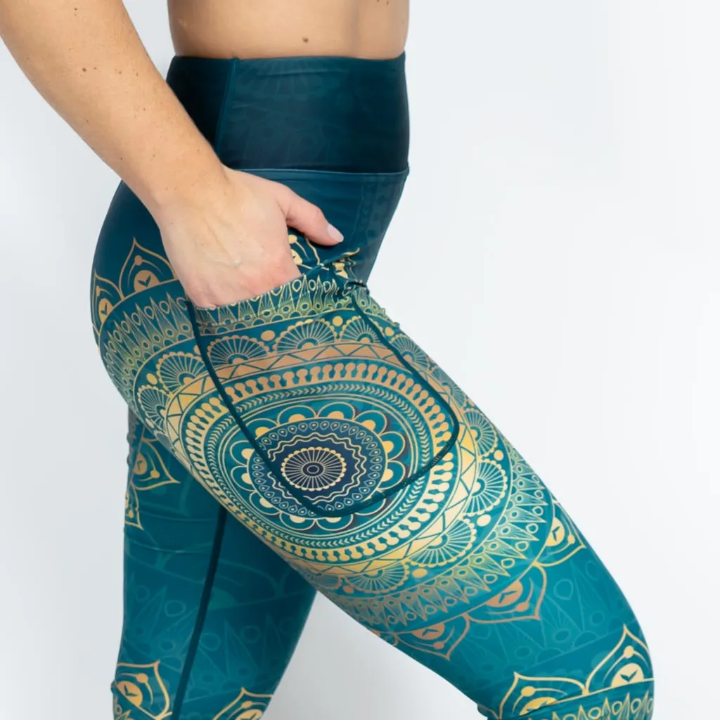 Emerald Mandala Leggings