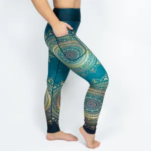 Emerald Mandala Leggings