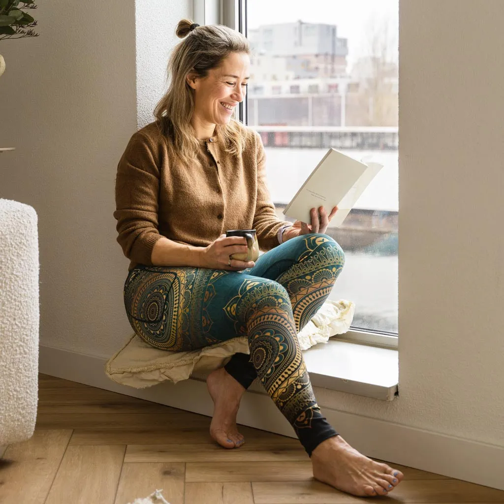 Emerald Mandala Leggings